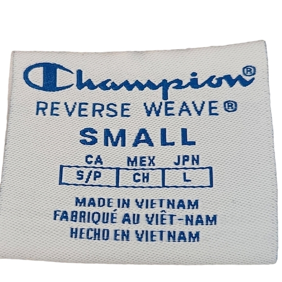 Champion reverse weave gray  long-sleeve pull-on crew-neck sweater - Picture 5 of 8